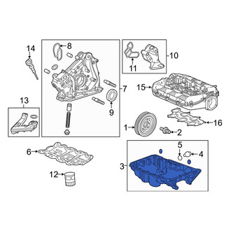Acura OE - Engine Oil Pan