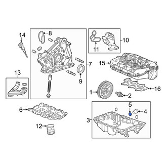 Acura OE - Engine Oil Drain Plug Gasket
