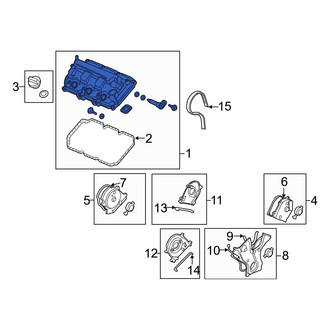 Acura OE - Rear Engine Valve Cover