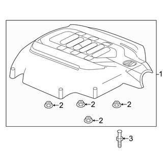 Acura OE - Engine / Transaxle - Engine Appearance Cover (3.5L)