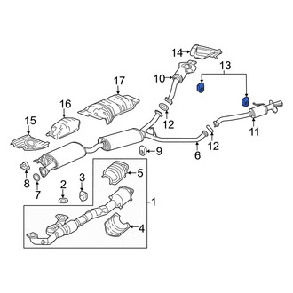Acura OE - Exhaust System Hanger