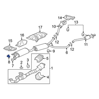 Acura OE - Exhaust System Hanger