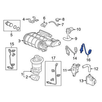 Acura OE - Rear Left Oxygen Sensor