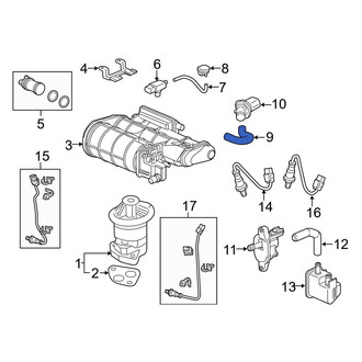 Acura OE - Evaporative Emissions System Lines