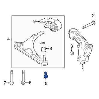 Acura OE - Suspension Control Arm Bolt