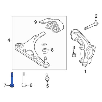 Acura OE - Suspension Control Arm Bolt