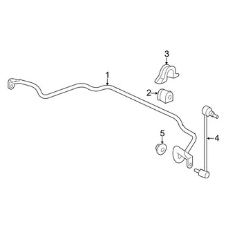 Acura OE - Front Suspension - Stabilizer Bar & Components