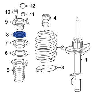Acura OE - Front Suspension Strut Bearing