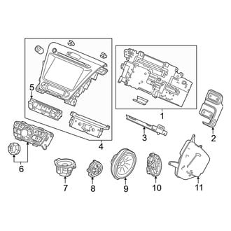 Acura OE - Instrument Panel - Sound System