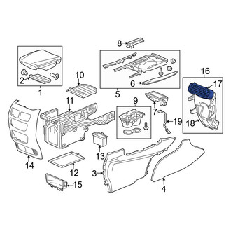 Acura OE - Front 12 Volt Accessory Power Outlet