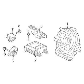 Acura OE - Restraint Systems - Air Bag Components (Modules & Sensors)