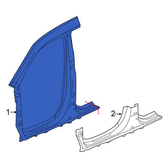 Acura OE - Left Outer Uniside