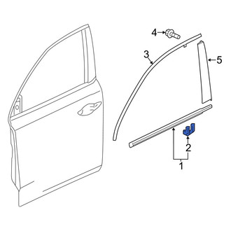 Acura OE - Door Belt Molding Clip
