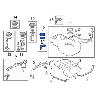 Acura OE - Fuel Sender and Hanger Assembly