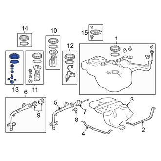 Acura OE - Fuel Injection Pressure Regulator