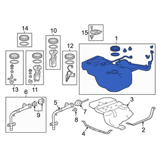 Acura OE - Fuel Tank