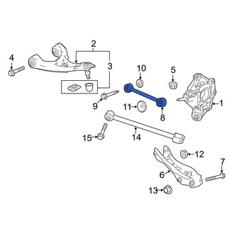 Acura OE - Rear Right Lower Forward Suspension Control Arm