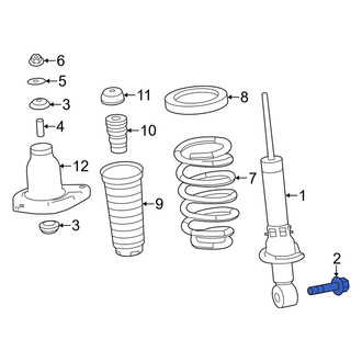 Acura OE - Suspension Shock Absorber Bolt