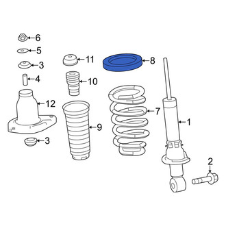 Acura OE - Right Lower Coil Spring Insulator