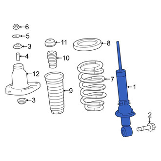 Acura OE - Rear Suspension Shock Absorber