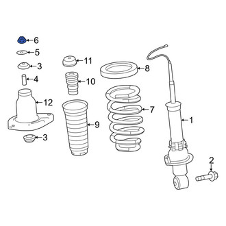 Acura OE - Suspension Strut Nut