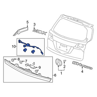 Acura OE - Rear Park Assist Camera