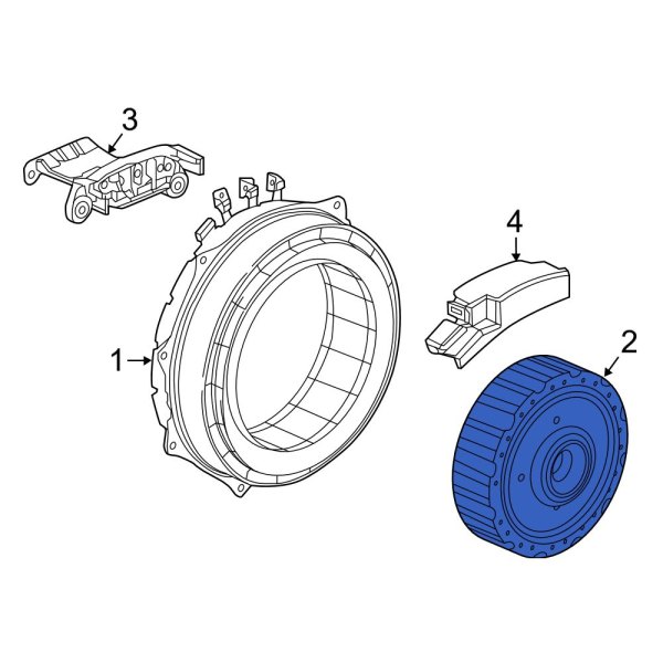 Hybrid Electric Motor Rotor