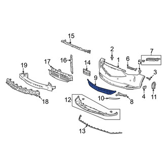 Acura OE - Front Lower Grille