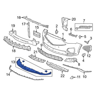 Acura OE - Front Valance Panel