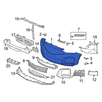 Acura OE - Front Bumper Cover