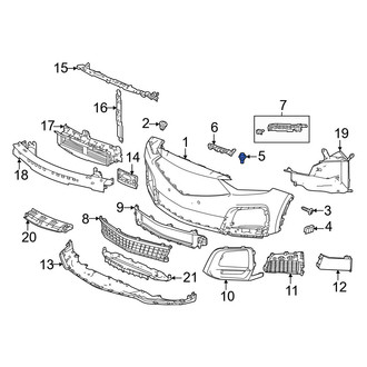 Acura OE - Bumper Cover Bolt