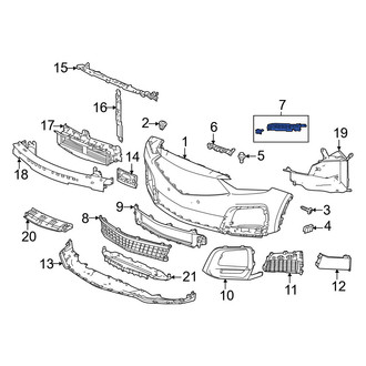 Acura OE - Front Left Headlight Bracket