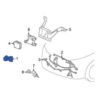 Acura OE - Rear Parking Aid Sensor
