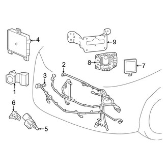 Acura OE - Front Bumper & Grille - Electrical Components