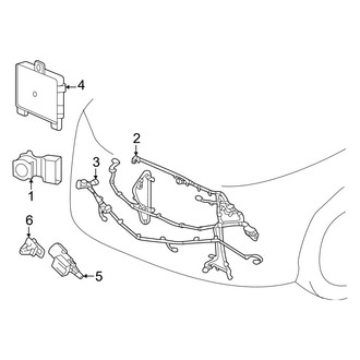 Acura OE - Front Bumper & Grille - Electrical Components