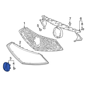 Acura OE - Front Grille Emblem