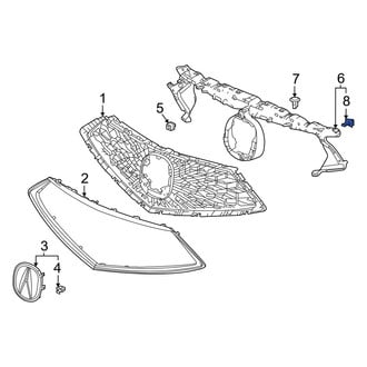 Acura OE - Grille Retainer