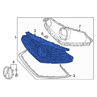 Acura OE - Front Grille
