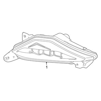Acura OE - Front Lamps - Fog Lamps