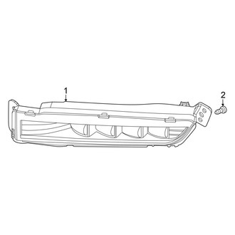 Acura OE - Front Lamps - Fog Lamps