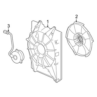 Acura OE - Cooling Fan (Base / SH-AWD)