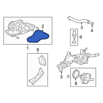 Acura OE - Engine Water Pump Gasket
