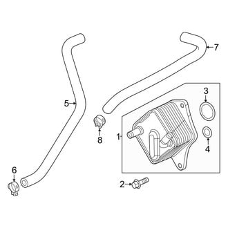 Acura OE - Cooling - Trans Oil Cooler (W/O Trailer Package)