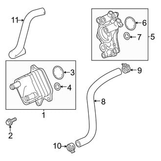 Acura OE - Cooling - Trans Oil Cooler (W/O Trailer Package), (3.0L)