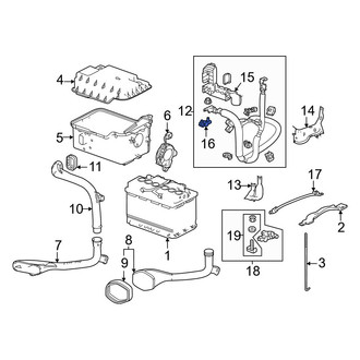 Acura OE - Battery Cable Terminal End