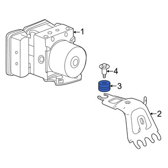 Acura OE - ABS Modulator Insulator