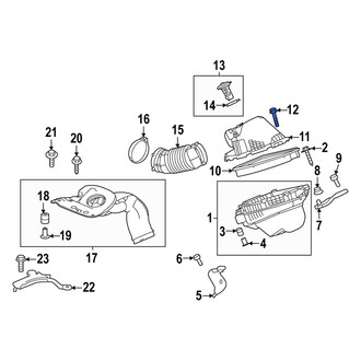 Acura OE - Air Filter Housing Bolt