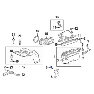 Acura OE - Fuse and Relay Center Bolt