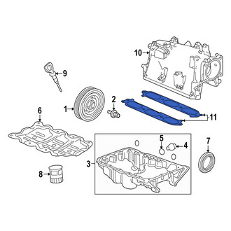Acura OE - Upper Fuel Injection Plenum Gasket