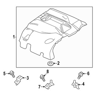 Acura OE - Engine / Transaxle - Engine Appearance Cover (3.0L)